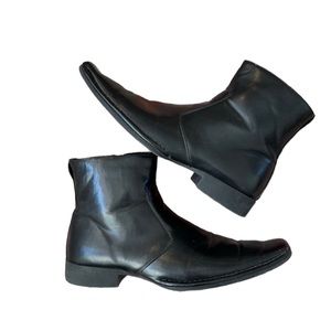 Unlisted A Kenneth Cole Production black men’s leather boots 10.5